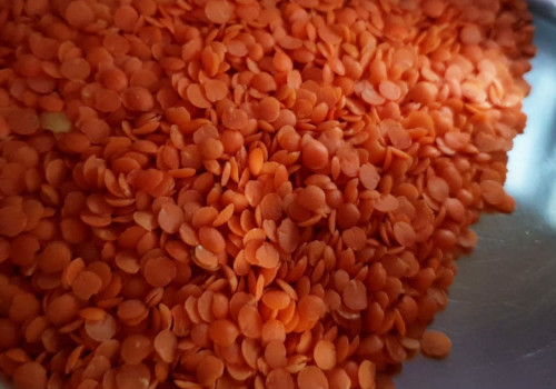 Roher Masoor Dhal (rote Linsen) Roher Masoor Dhal (rote Linsen)